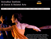 Tablet Screenshot of dancesidra.org